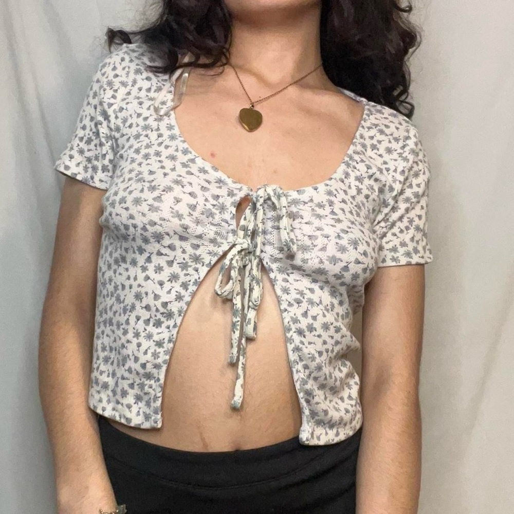 Mixed Threads Crop Top!